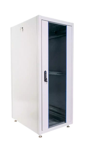 Шкаф ЦМО Шкаф телекоммуникационный напольный ЭКОНОМ 30U (600х1000) дверь стекло, дверь металл