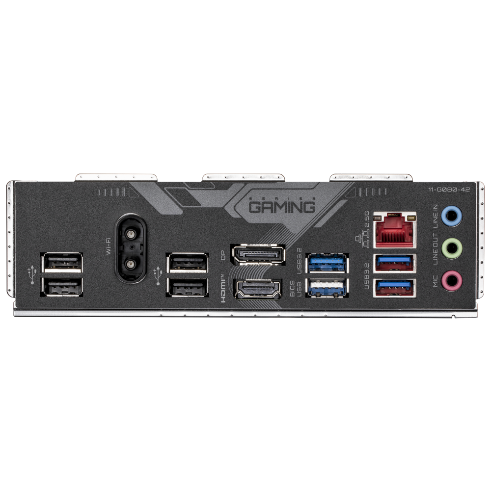 Материнская плата Gigabyte B760M G X WF6E GEN5 Soc-1700 Intel B760 4xDDR5 mATX AC`97 8ch(7.1) 2.5Gg 