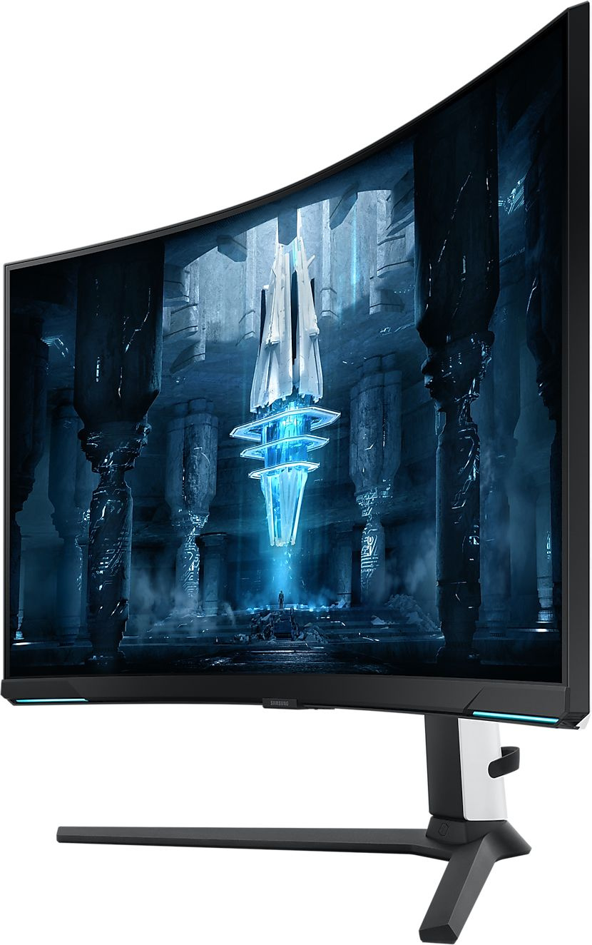 Монитор Samsung 32" Odyssey Neo G8 S32BG852NI черный/белый VA LED 16:9 HDMI полуматовая HAS Piv 350c