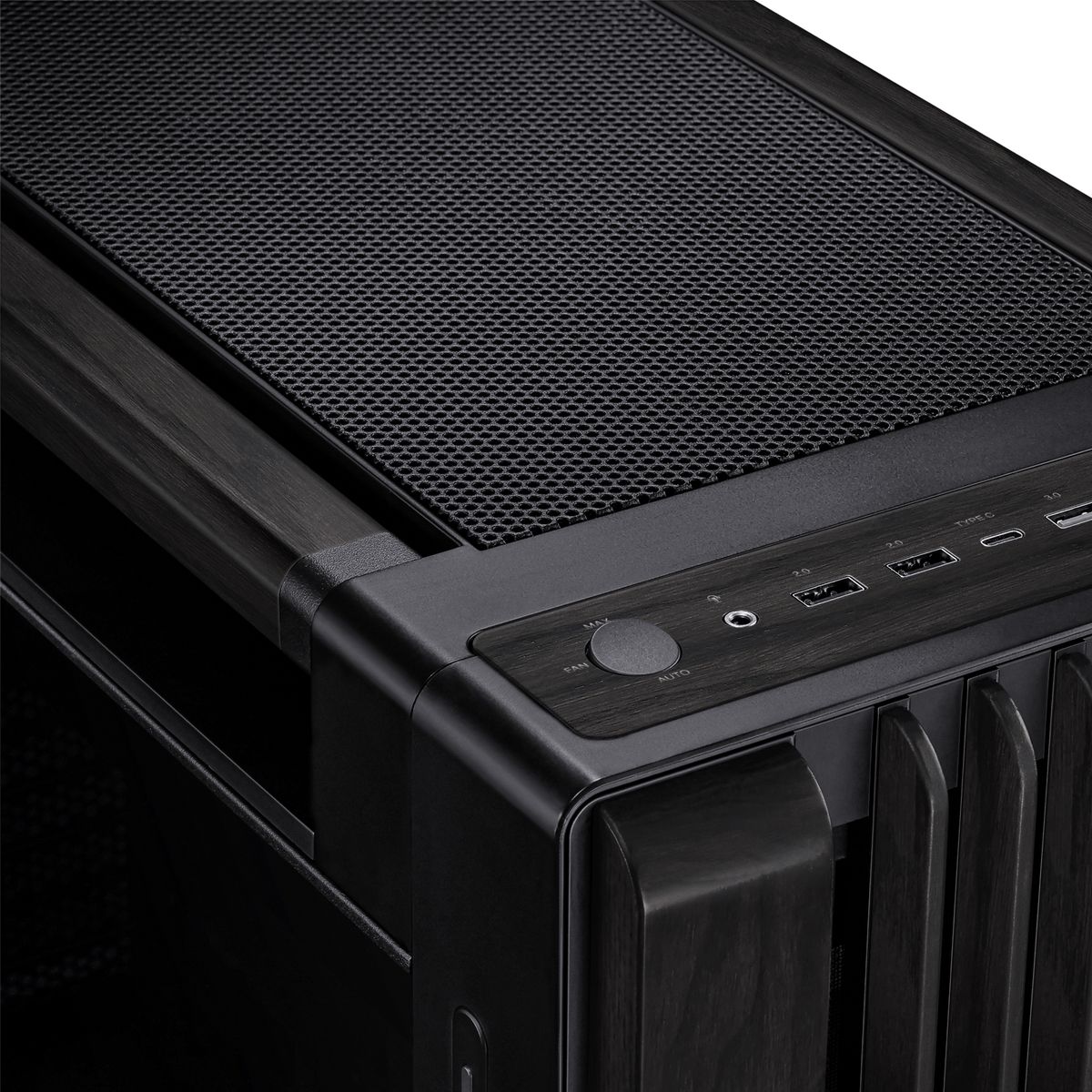 Корпус  PROART PA602 WOOD METAL PWM BLACK