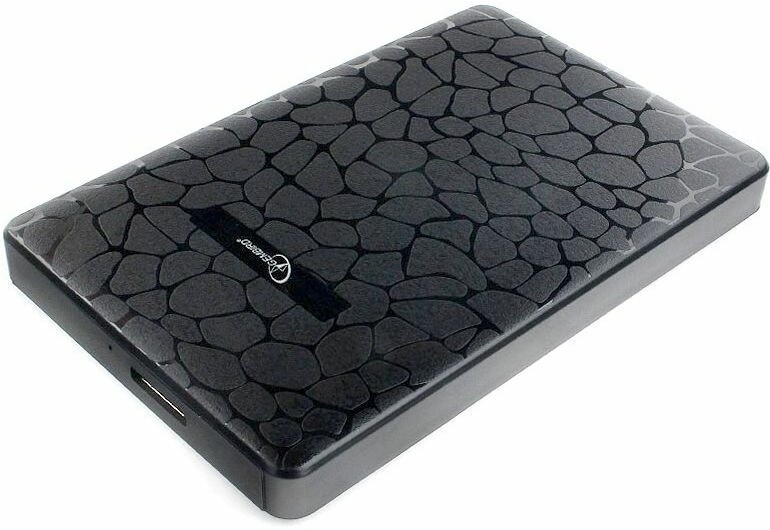 Gembird EE2-U3S-30P Внешний корпус 2.5" черный, USB 3.0, SATA, до 2 Тб, пластик