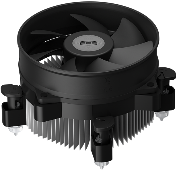 Устройство охлаждения(кулер) PcCooler R120 Soc-1200/1700/1851 серебристый 4-pin 27.8dB Al 95W 191gr 