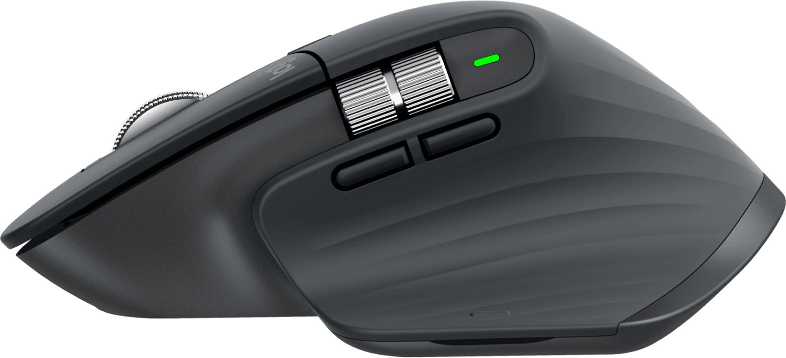 Мышь Logitech MX Master 3S графитовый оптическая 8000dpi беспров. BT/Radio USB 5but (910-006559)
