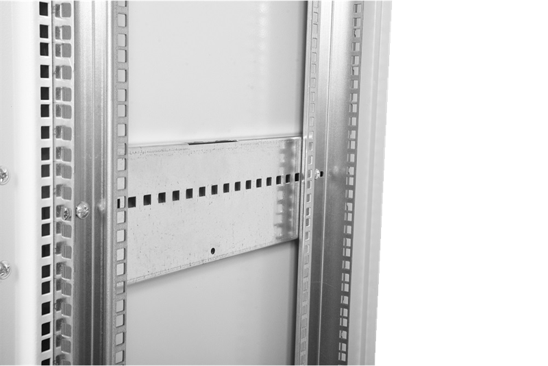 Шкаф ЦМО Шкаф телекоммуникационный напольный 42U (600x1000) дверь перфорированная 2 шт., цвет чёрный