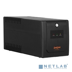 Exegate EP285603RUS ИБП ExeGate SpecialPro UNB-600.LED.AVR.EURO <600VA/360W, LED, AVR, 2 евророзетки
