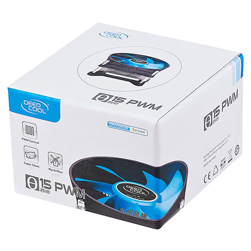 Устройство охлаждения(кулер) Deepcool Theta 15 PWM Soc-1700/1851 серебристый/черный 4-pin 18-37.2dB 