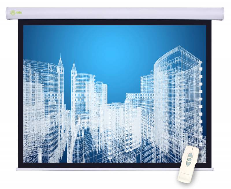 Экран Cactus 100" 152x203см Motoscreen CS-PSM-152x203 4:3 настенно-потолочный рулонный (моторизованн