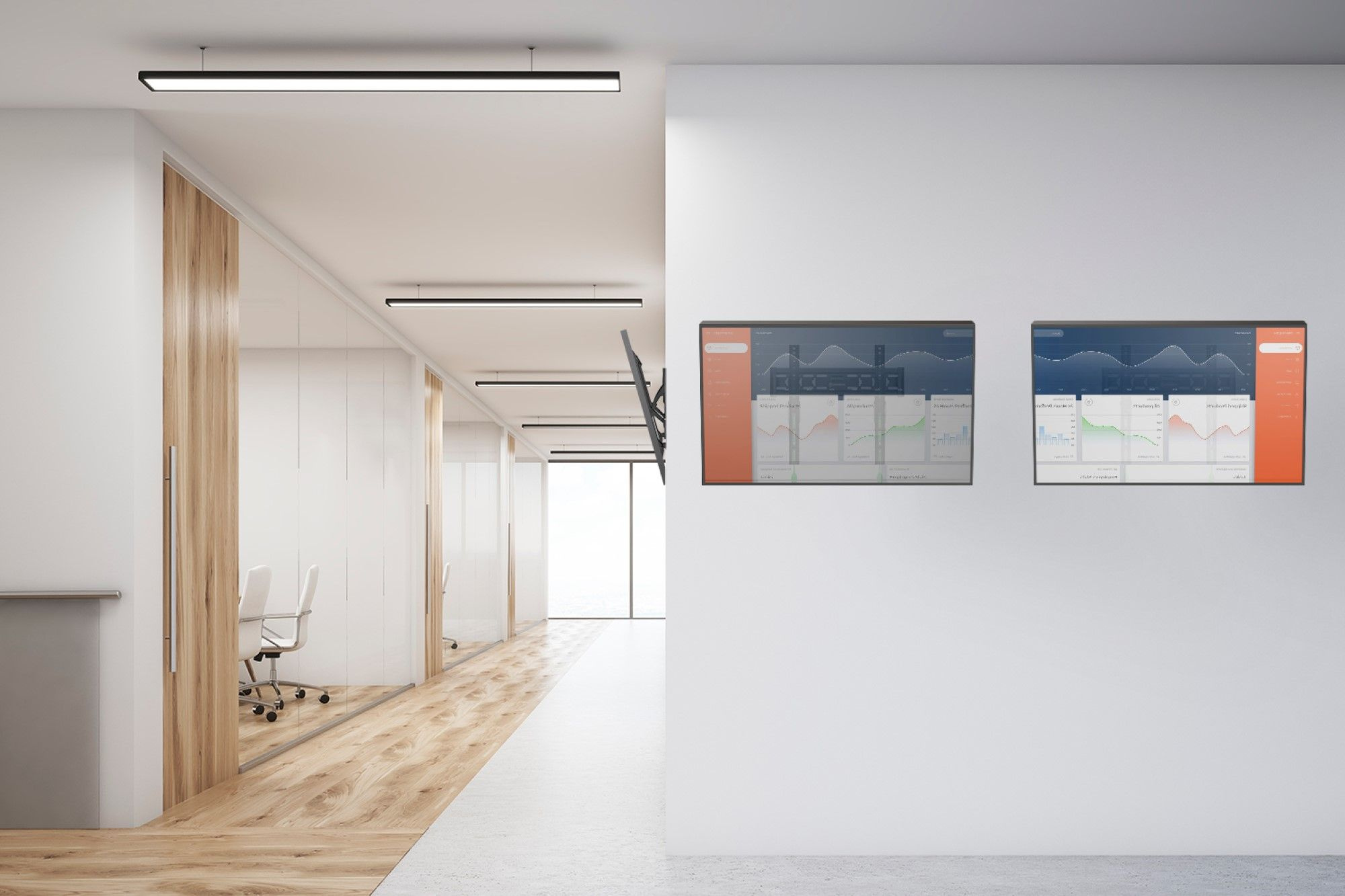 Кронштейн для телевизора Onkron TM5 черный 32"-70" макс.68кг настенный наклон