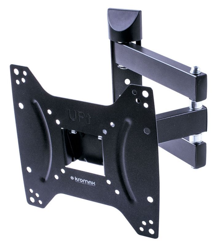 Кронштейн для телевизора Kromax DIX-22 черный 15"-48" макс.35кг настенный поворотно-выдвижной и накл
