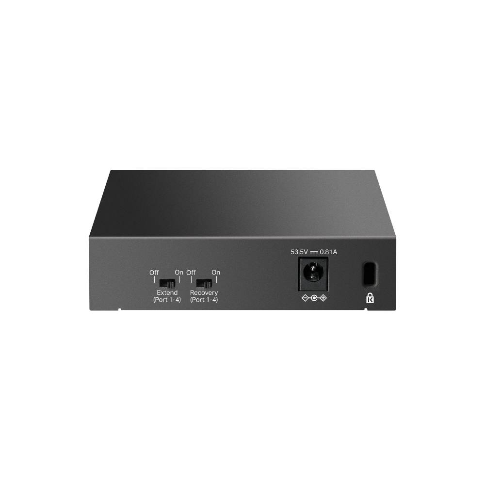 Коммутатор TP-Link LS105LP (L2) 5x100Мбит/с 4PoE 41W неуправляемый