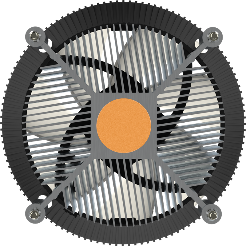 Устройство охлаждения(кулер) Cooler Master i70C ARGB Soc-1700/1851 серебристый/черный 4-pin 28dB Al 