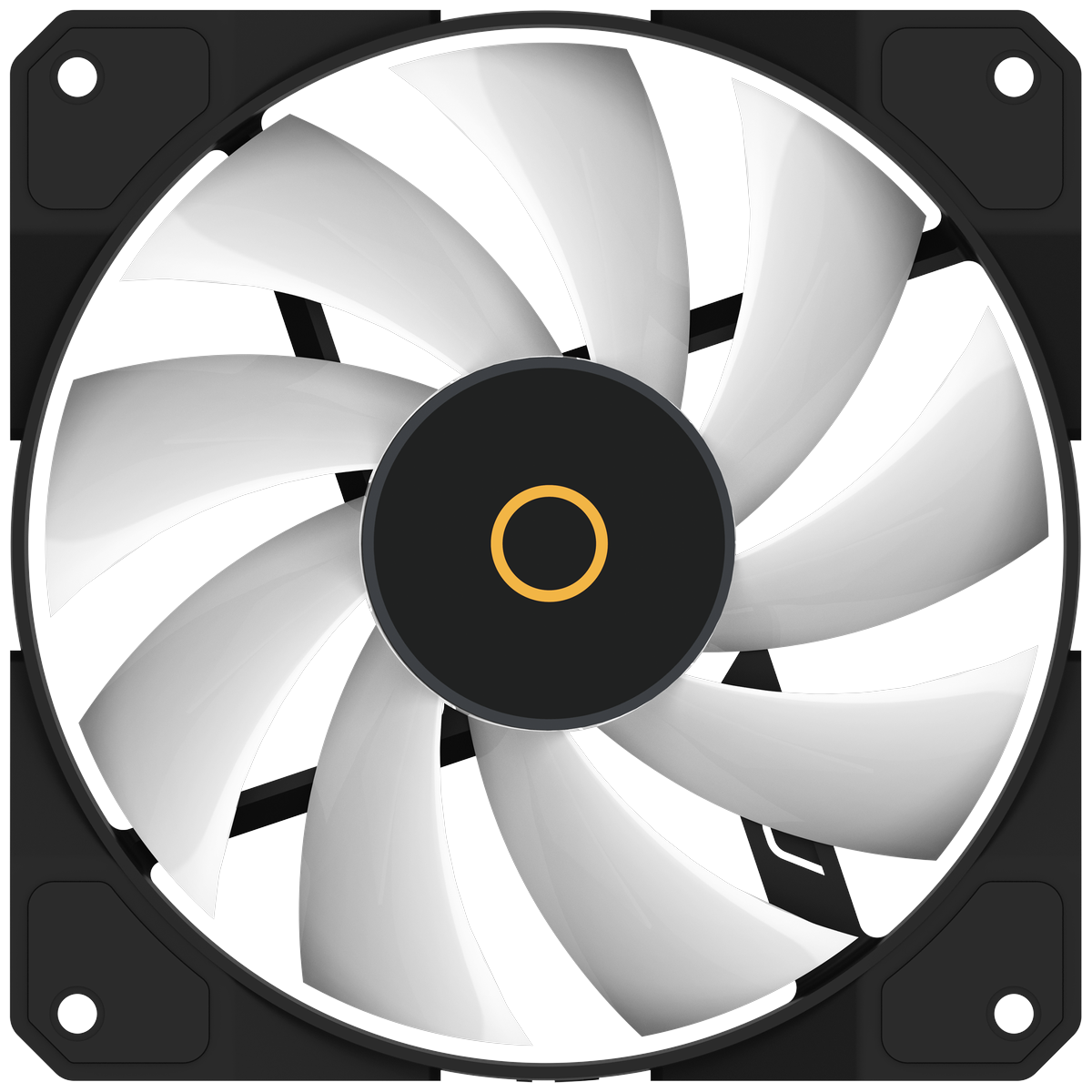 Вентилятор для корпуса Ocypus Beta F12 BK ARGB, 120x120x25mm, 3-PIN, 800-1600 RPM, 29 DBA MAX, HYDRO