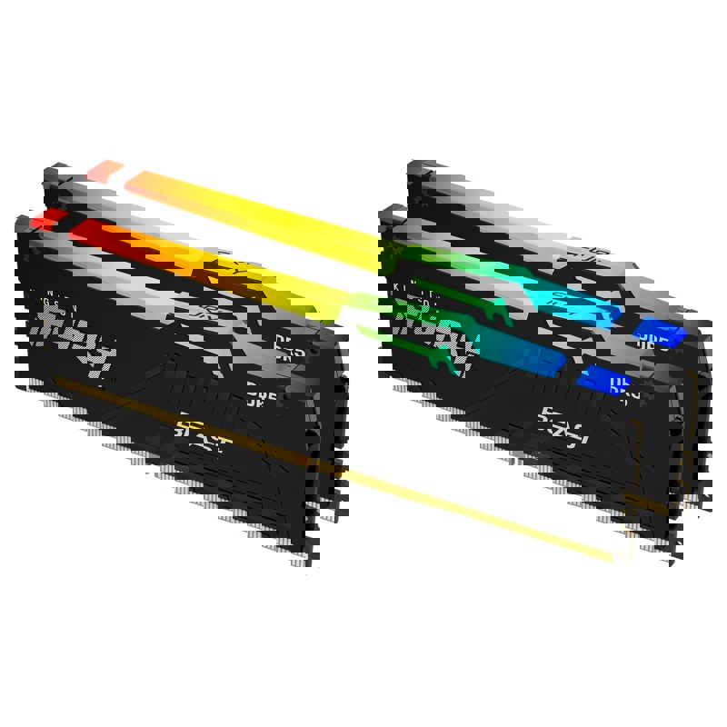 Память DDR5 2x32GB 5200MHz Kingston KF552C40BB2AK2-64 Fury Beast Black RGB RTL Gaming PC5-41600 CL40