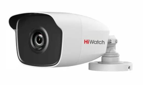 Камера видеонаблюдения аналоговая HiWatch DS-T220 2.8-2.8мм HD-TVI цв. корп.:белый (DS-T220 (2.8 MM)
