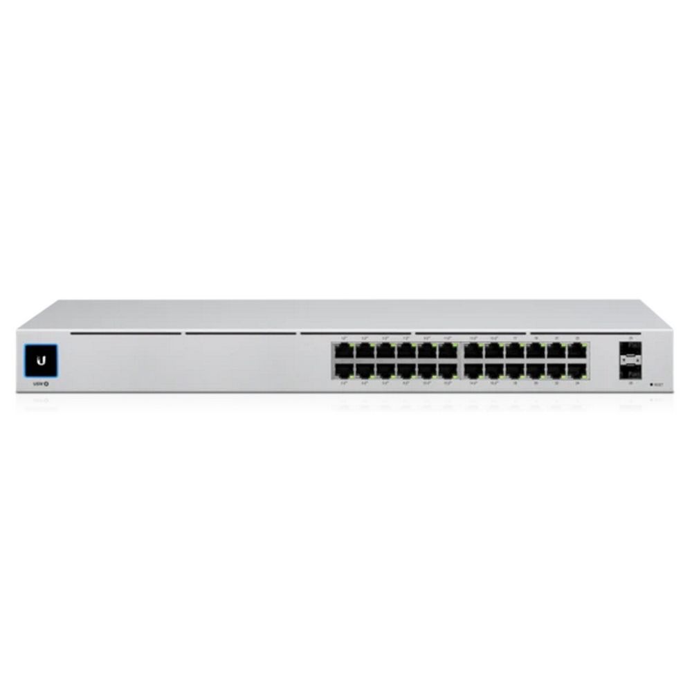Коммутатор Ubiquiti UniFi Switch 24 PoE |USW-24-POE| Ubiquiti PoE-коммутатор в стойку, 24х 1G RJ45, 