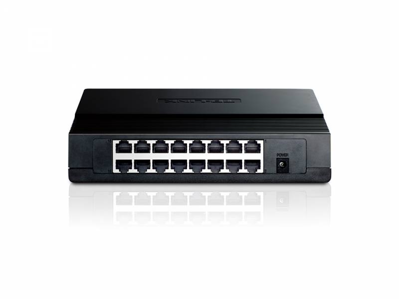 Коммутатор TP-Link TL-SF1016D (L2) 16x100Мбит/с неуправляемый