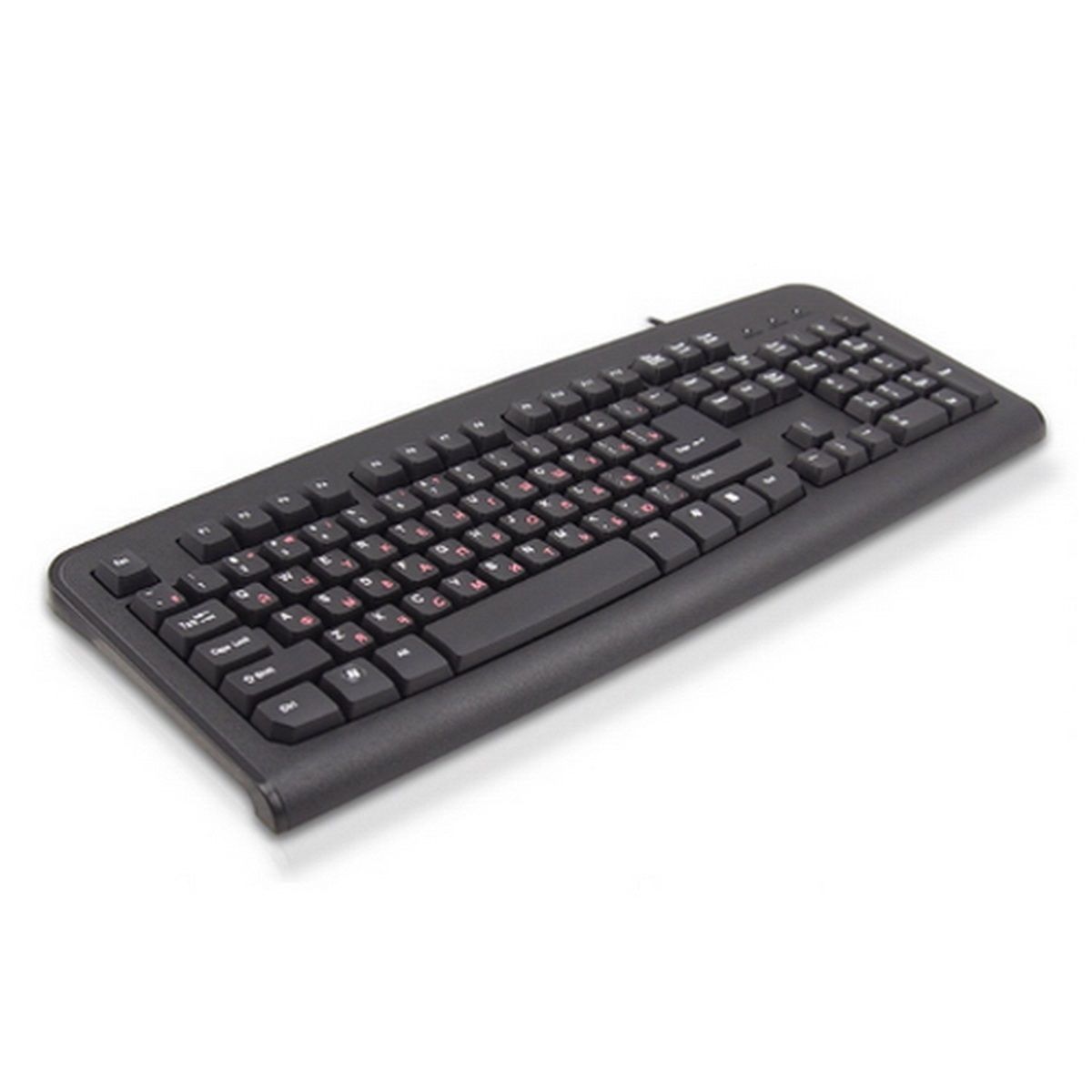Клавиатура Lime K-0494 RLSK USB Standart Black 104 keyboard with RUS/LAT keys and Special scroll key