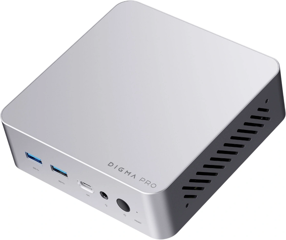 Неттоп Digma Pro Minimax X5 i5 12600H (2.7) 16Gb SSD512Gb UHDG Windows 11 Pro GbitEth WiFi BT 100W с
