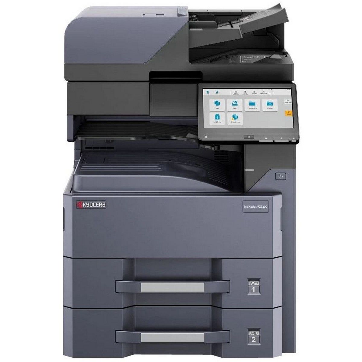 Kyocera TASKalfa MZ3200i A3, МФУ, лазерное, черно-белое, 32стр/мин, 1200dpi, 1600МГц, 4096Мб, 320Гб,