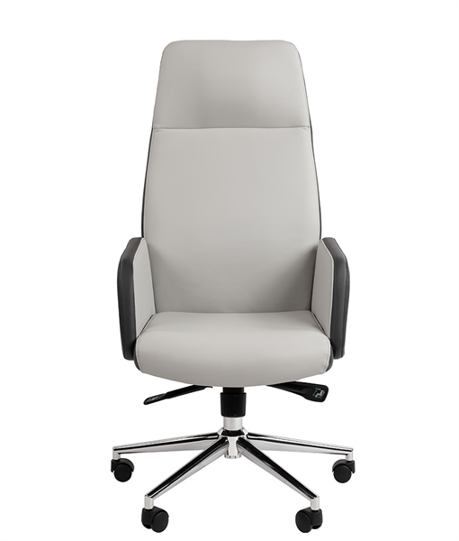 Офисное кресло Chairman 929 Россия экопремиум серый/светло-серый