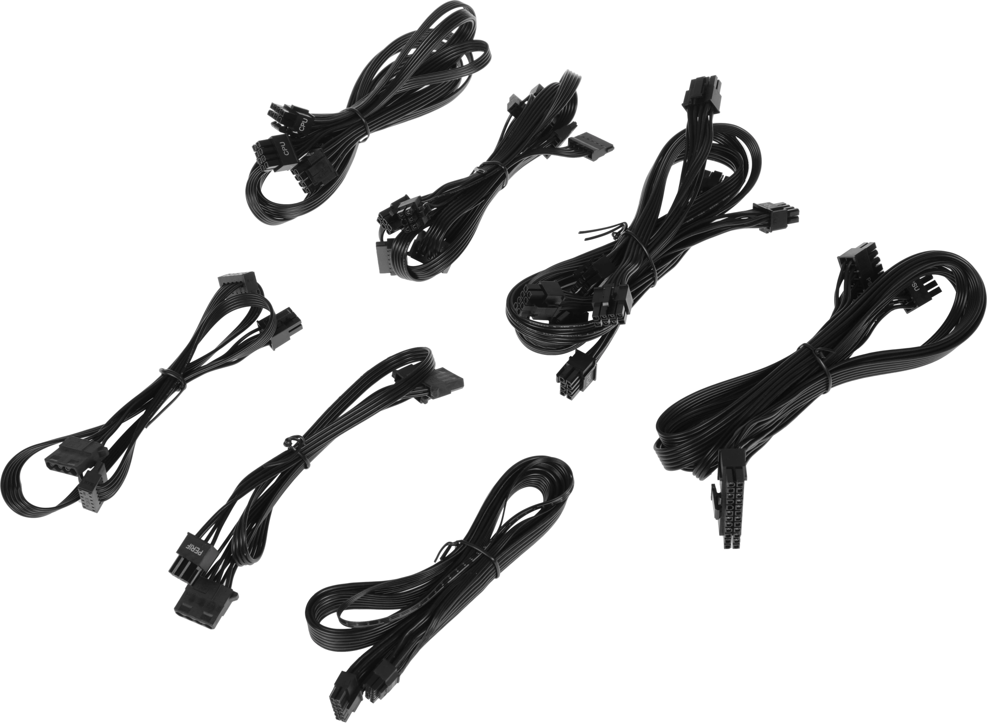 Блок питания Formula ATX 1200W VL-1200G5 MOD Gen.5 80+ gold (20+4pin) APFC 140mm fan lt.blue LED 7xS