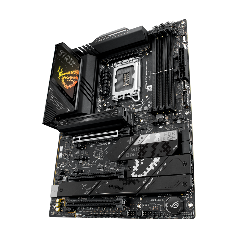 Материнская плата ASUS ROG STRIX Z890-H GAMING WIFI LGA1851 ATX 4xDDR5 3xPCIEx16 4xM.2 2xUSB-C DP HD