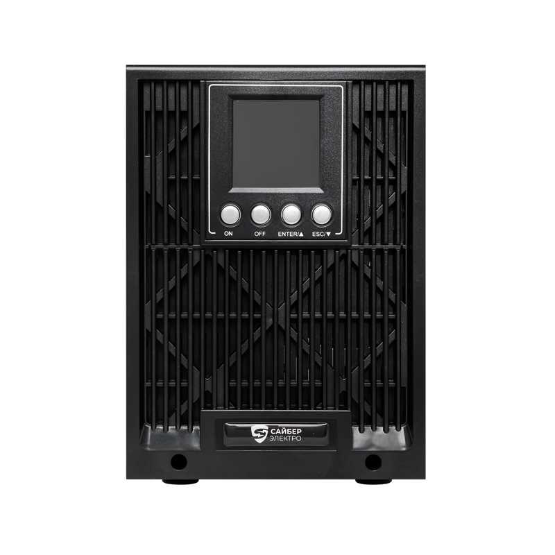 ИБП Сайбер Электро ЭКСПЕРТ-II-1000 Онлайн, Напольное исполнение 1000ВА/900Вт. USB/RS-232/SNMPslot (2