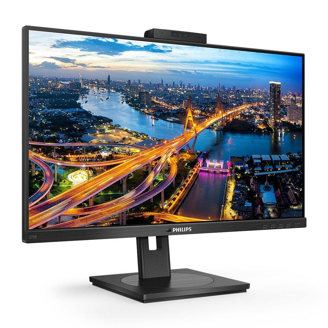 Монитор Philips 275B1H 27" (00/01) Black (IPS, 2560x1440, DVI+HDMI+DP, USB Hub, 4 ms, 178°/178°