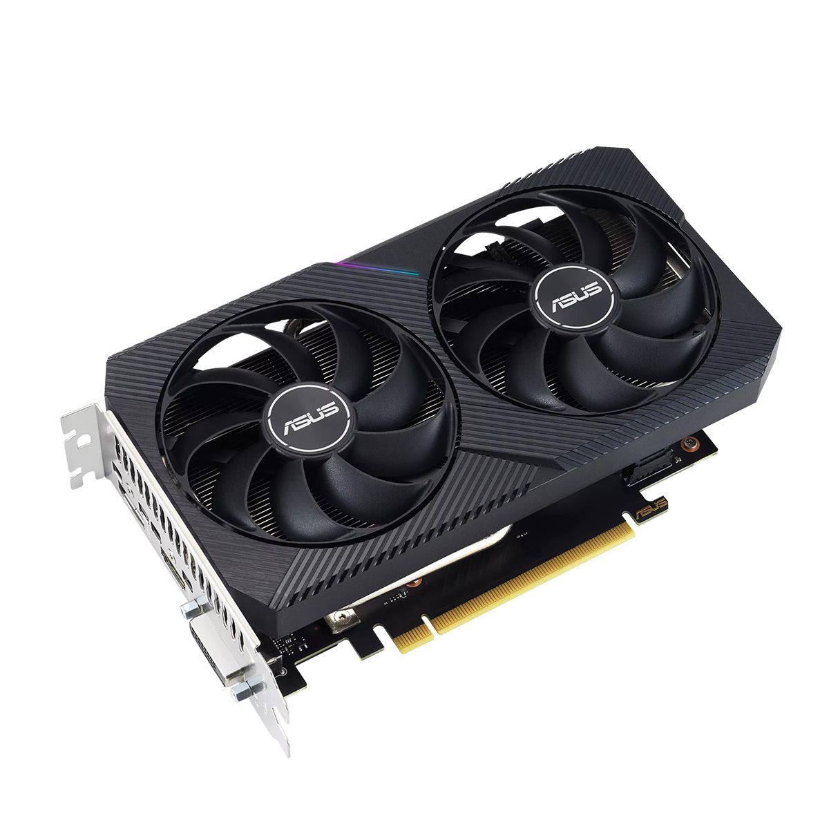 Видеокарта Asus PCI-E 4.0 DUAL-RTX3050-O8G-V2 NVIDIA GeForce RTX 3050 8Gb 128bit GDDR6 1822/14000 DV