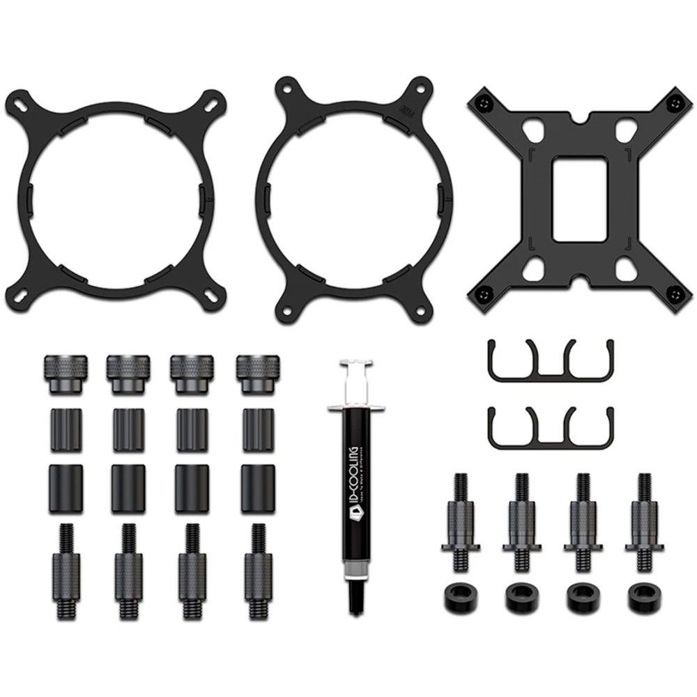 Система водяного охлаждения ID-Cooling FX240 Pro Soc-AM5/AM4/1200/1700/1851 белый 4-pin 35.2dB Al 30