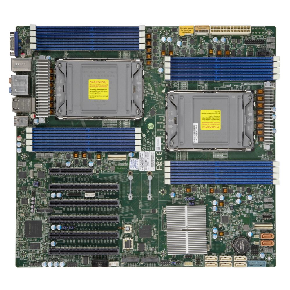 Материнская плата SuperMicro MBD-X12DAI-N6-B 3rd Gen Intel® Xeon® Scalable processors Dual Socket LG