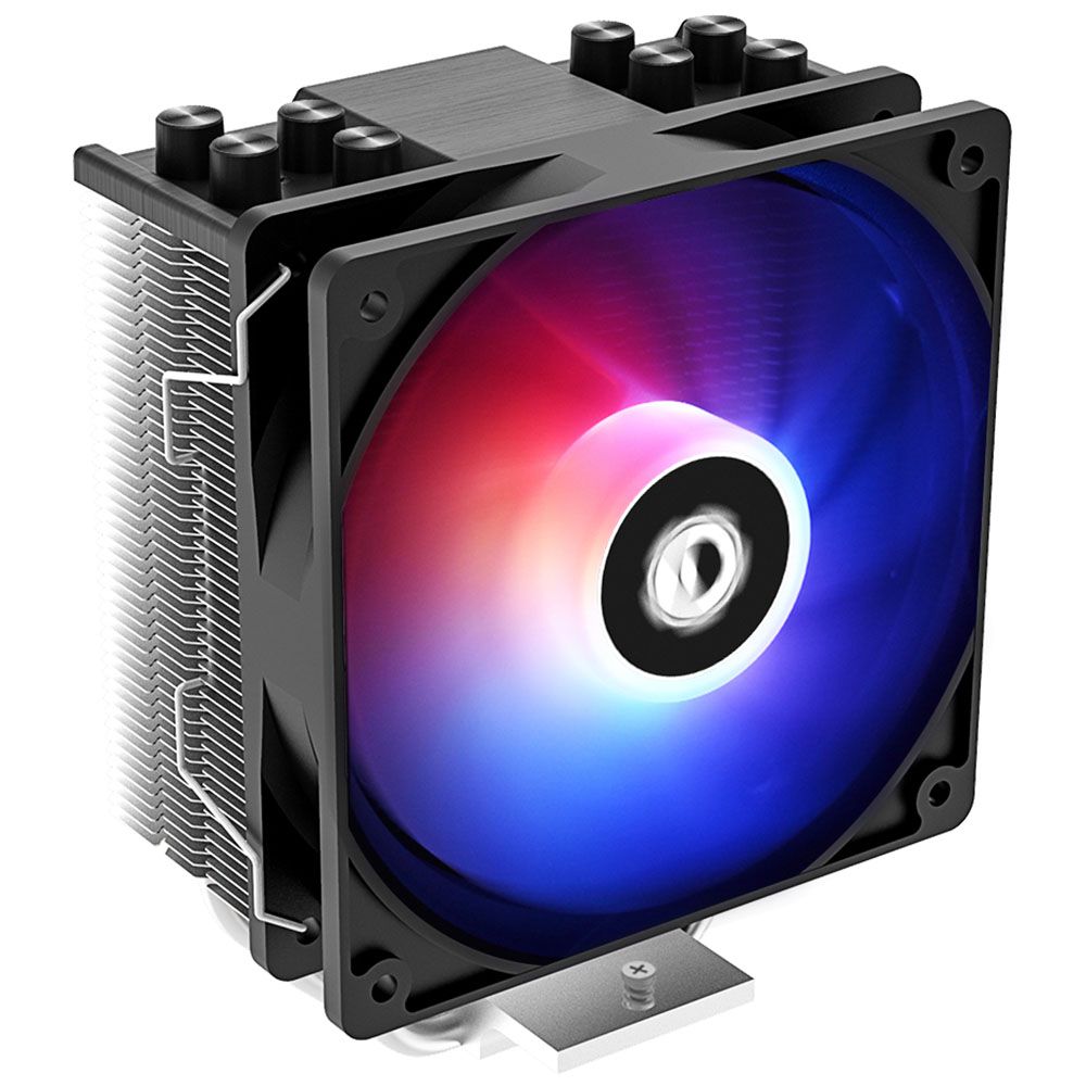 Устройство охлаждения(кулер) ID-Cooling SE-214-XT RGB Soc-AM5/AM4/1200/1700/1851 черный/белый 4-pin 