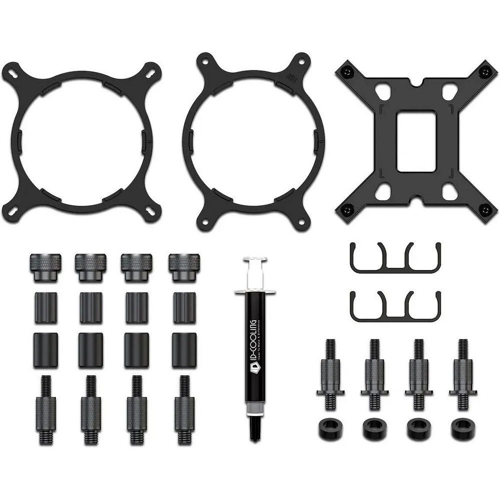 Система водяного охлаждения ID-Cooling FX240 Pro Soc-AM5/AM4/1200/1700/1851 черный 4-pin 35.2dB Al 3