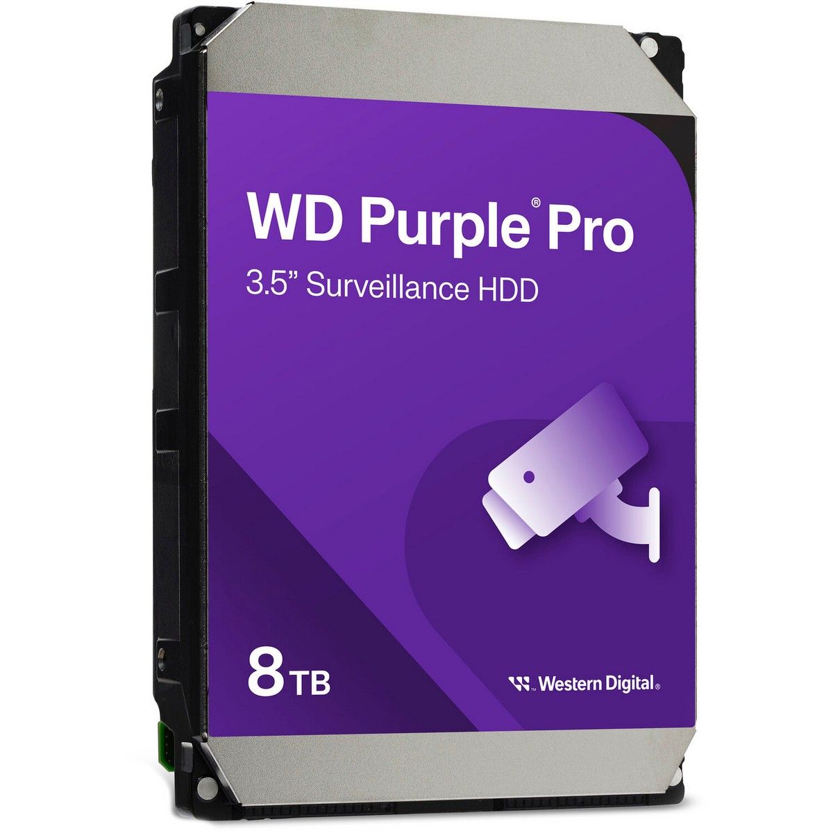 Жесткий диск WD SATA-III 8TB WD8002PURP Surveillance Purple Pro (7200rpm) 256Mb 3.5"
