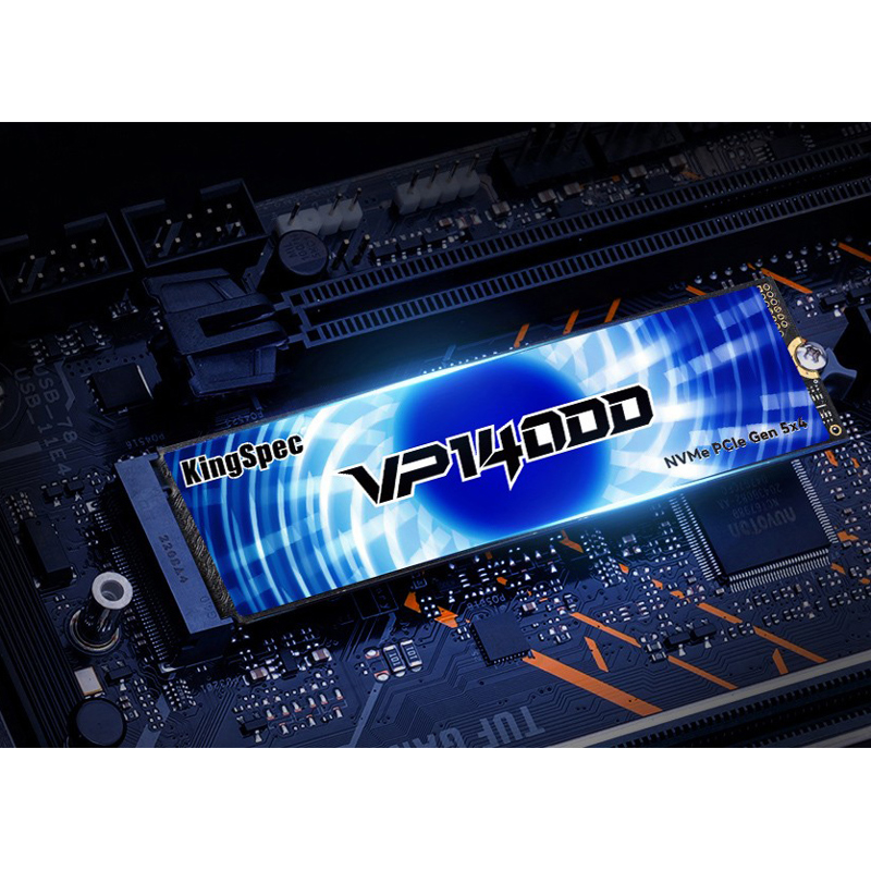 Твердотельный накопитель Kingspec SSD VP14000 2280, 4096GB, M.2(22x80mm), NVMe, PCIe 5.0 x4, 3D TLC,