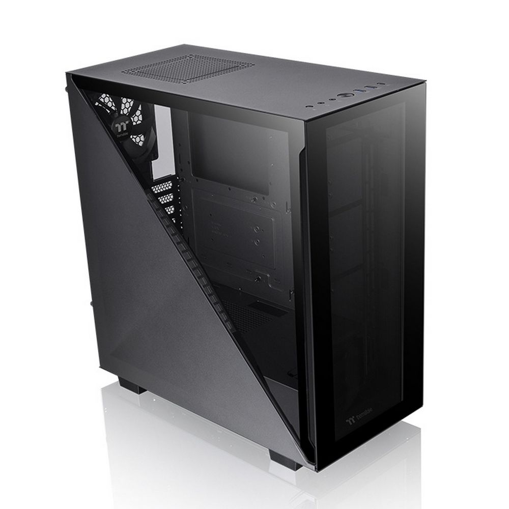 Корпус Thermaltake Divider 300 TG CA-1S2-00M1WN-00 Black/Win/SPCC/Tempered Glass*2/120mm Standard Fa