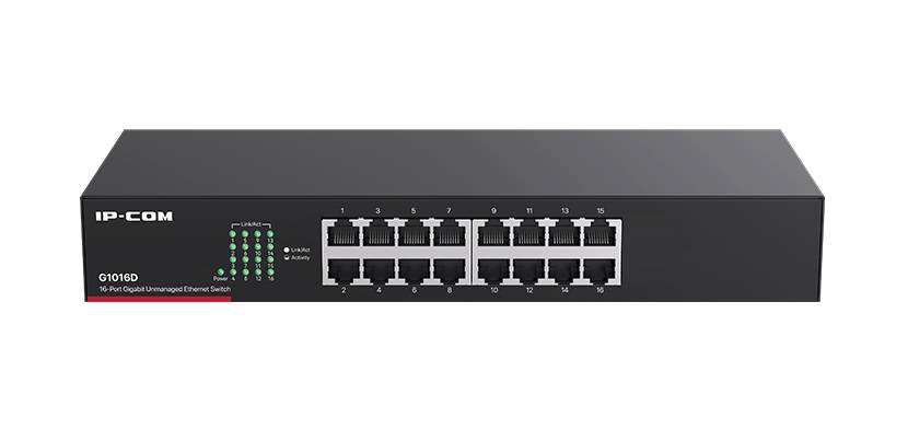 Коммутатор IP-Com G1016D (L2) 16x1Гбит/с неуправляемый