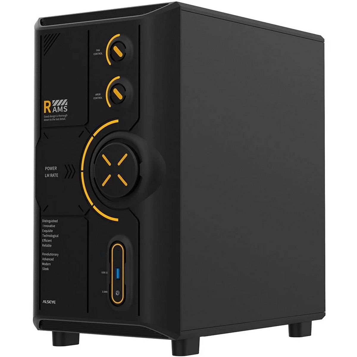 Корпус для ПК ALSEYE RAMS 2.0 240-B