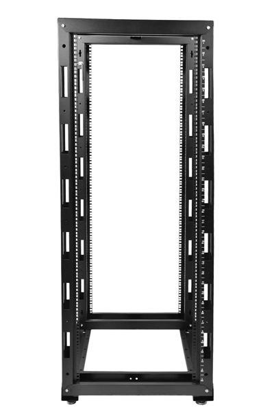 Стойка телекоммуникационная универсальная 42U двухрамная, цвет черный (СТК-42.2-9005)