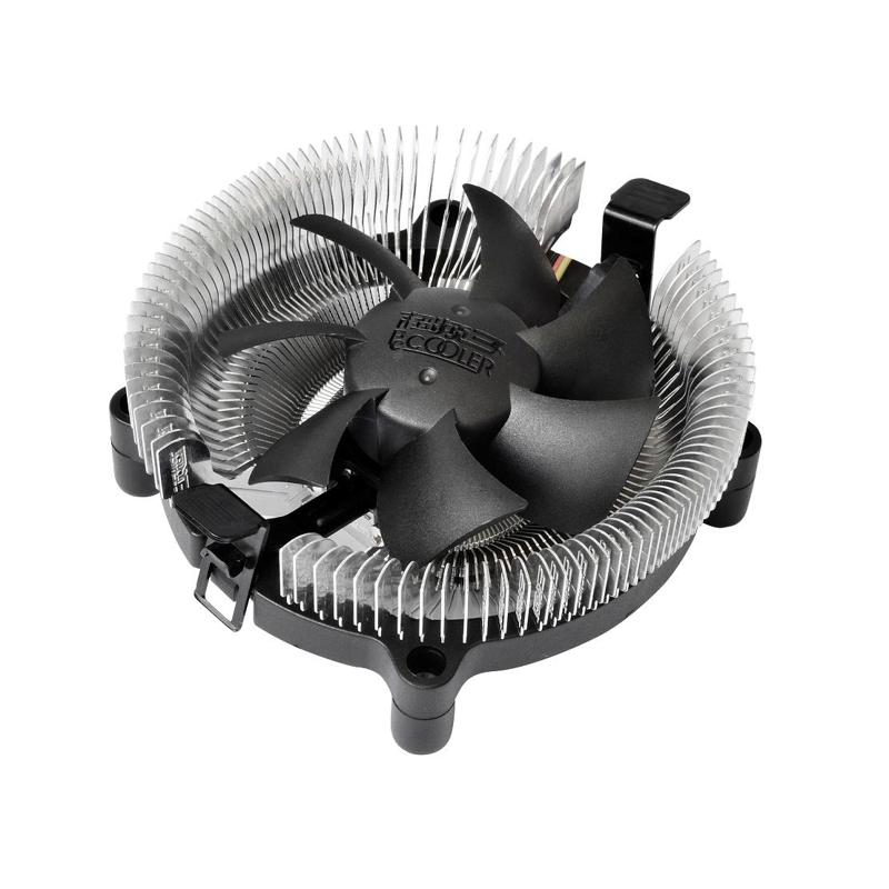 Кулер для процессора PCCooler E80 S775/115X/AM2/2+/AM3/3+/AM4/FM1/FM2/754/939/940 (72 шт/кор, TDP 65