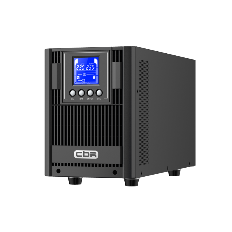 ИБП CBR [ESN-2KT-4F-LCHERSC] Online 2000VA/2000W Tower 4 x Schuko, LCD, HID-USB, RS232, EPO, SNMP sl