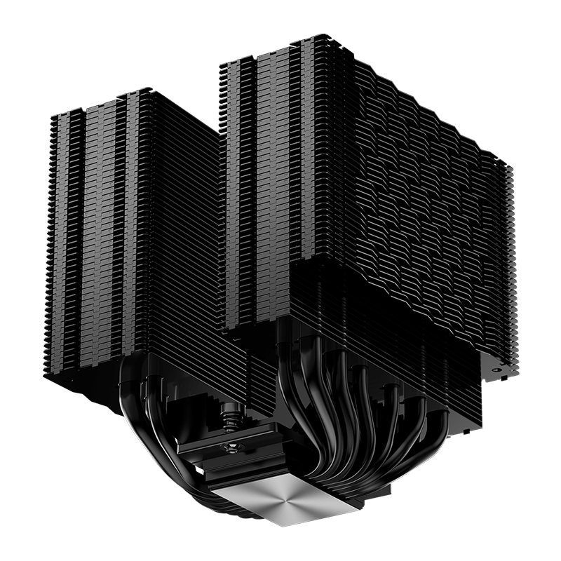 Кулер для процессора PCCooler RZ820 Display BK (290W, 4-pin PWM, LED, 169mm, Al/Cu, 8x6mm, 1x140mm +
