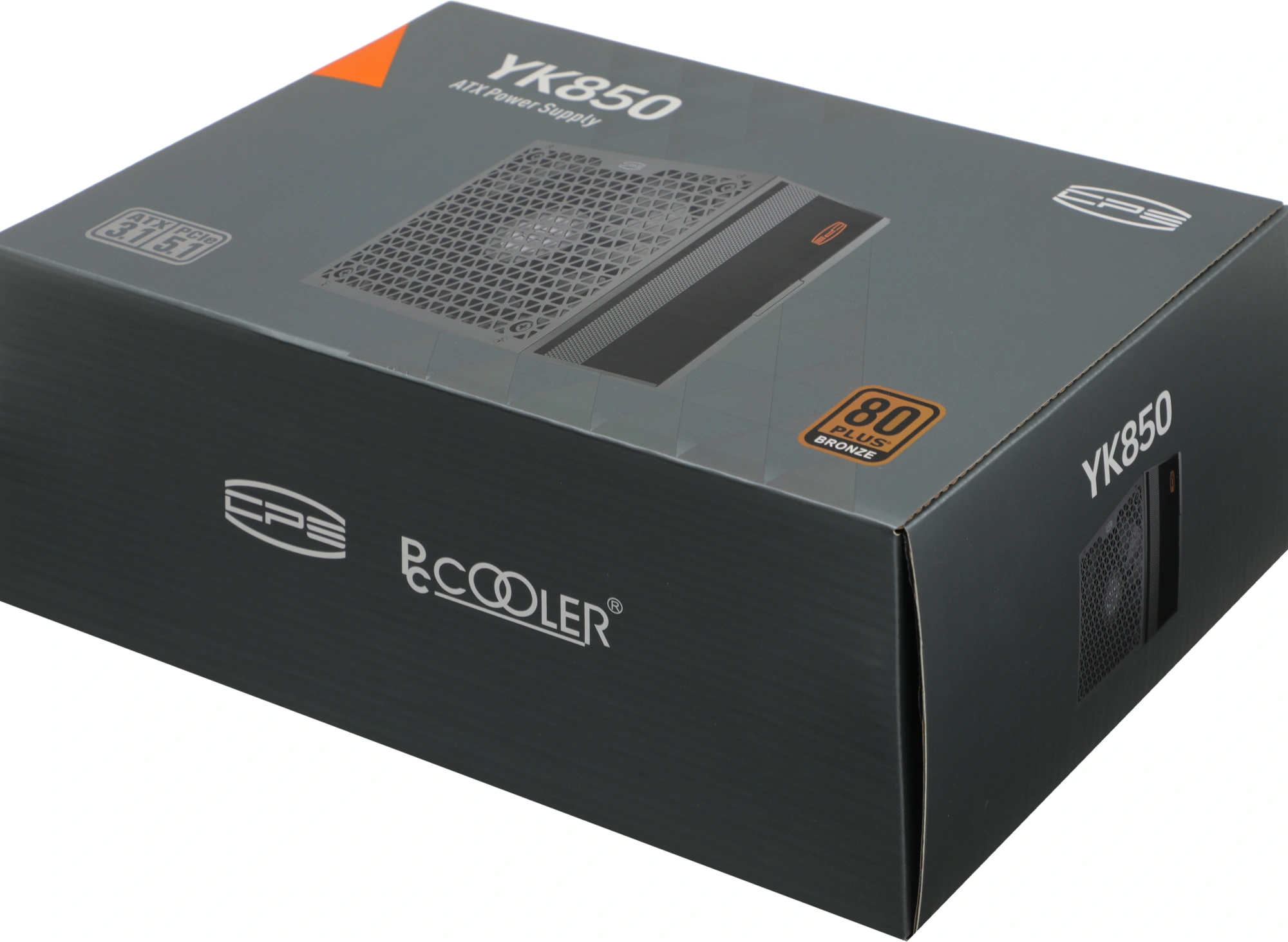 Блок питания PcCooler ATX 850W P5-YK850-B1F 80+ bronze (20+4pin) APFC 135mm fan 6xSATA RTL