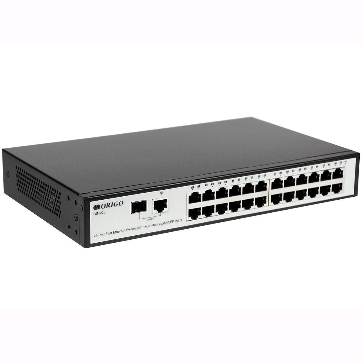 Коммутатор Origo OS1225 OS1225/A1A 24x100Мбит/с 1SFP неуправляемый