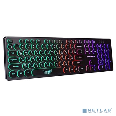 Dialog Gan-Kata Клавиатура KGK-16U BLACK - игровая с RGB-подсветкой, USB, черная