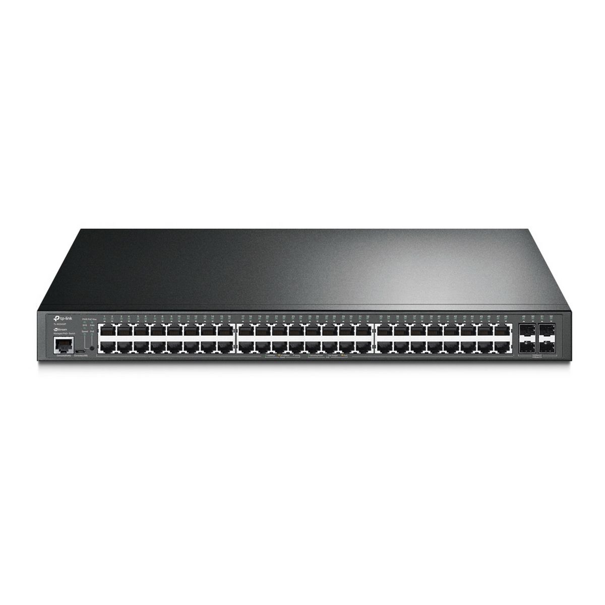 Коммутатор TP-Link SG3452P (L2+) 48x1Гбит/с 4SFP 48PoE+ 384W управляемый