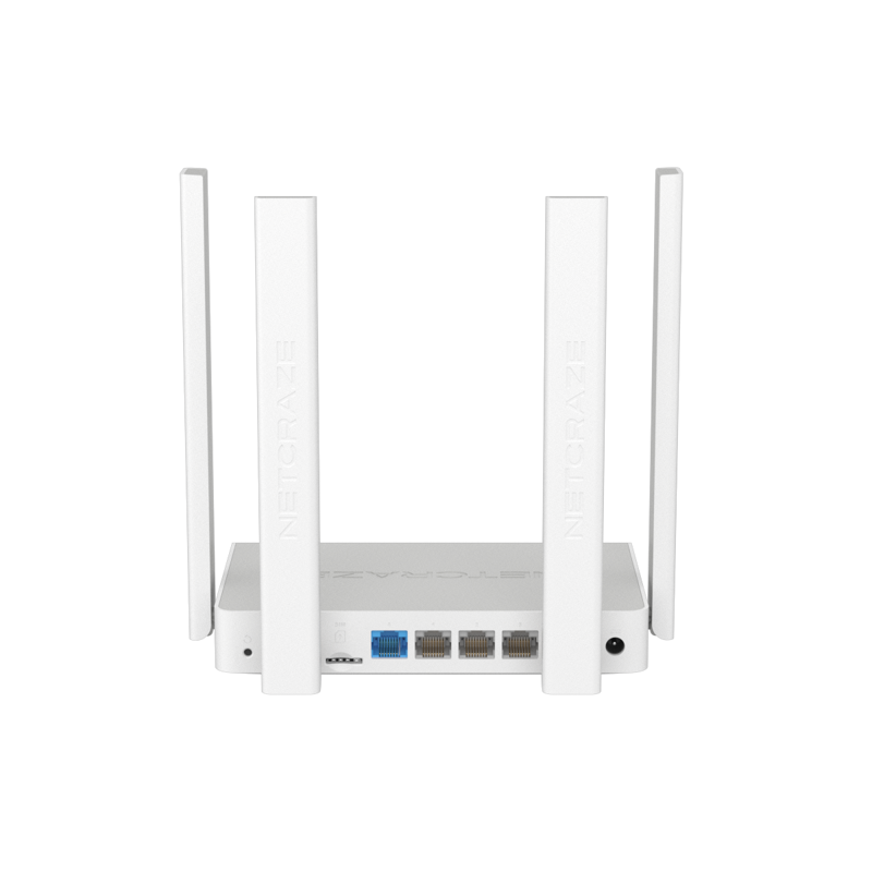 Роутер беспроводной Keenetic Netcraze Explorer 4G (NC-4910) AC1200 10/100BASE-TX/4G cat. 4 белый