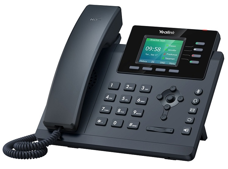 Телефон IP Yealink SIP-T34W черный