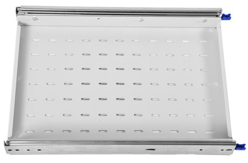 Полка ЦМО Полка усиленная с телескопическими направляющими грузоподъёмностью 150 кг глубина 620 мм