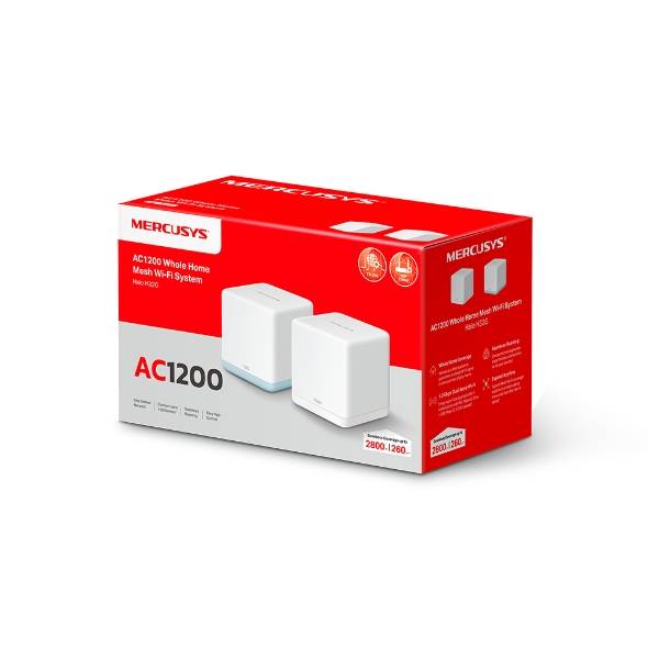 Домашняя Mesh система Mercusys Halo H32G(2-pack) AC1200